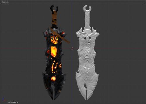 Darksiders: Chaos Eater Lowpoly Model preview image